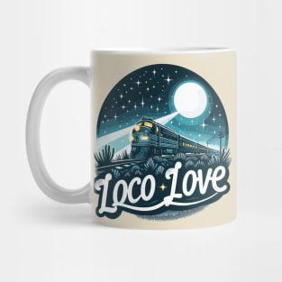 Train Vintage, Loco Love Mug